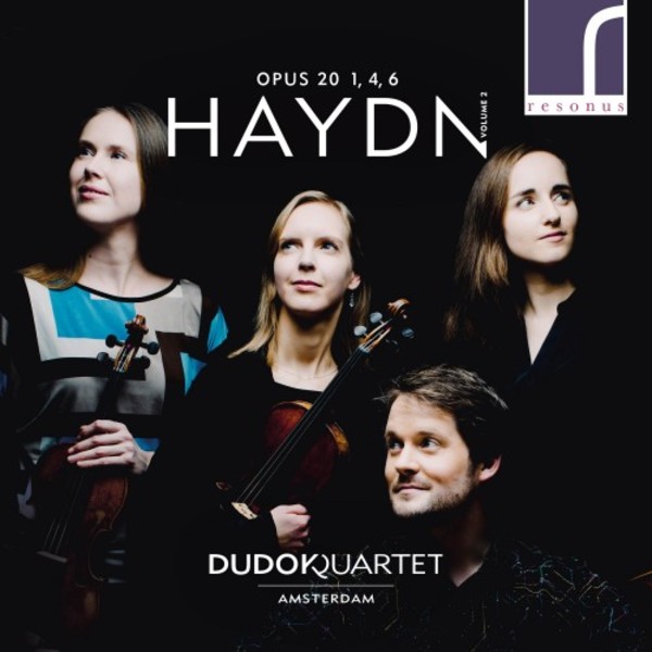 Haydn - String Quartets op.20 Vol.2: nos. 1, 4 & 6