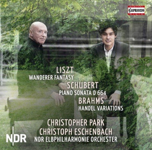 Liszt - Wanderer Fantasy; Schubert - Piano Sonata D664; Brahms - Handel Variations