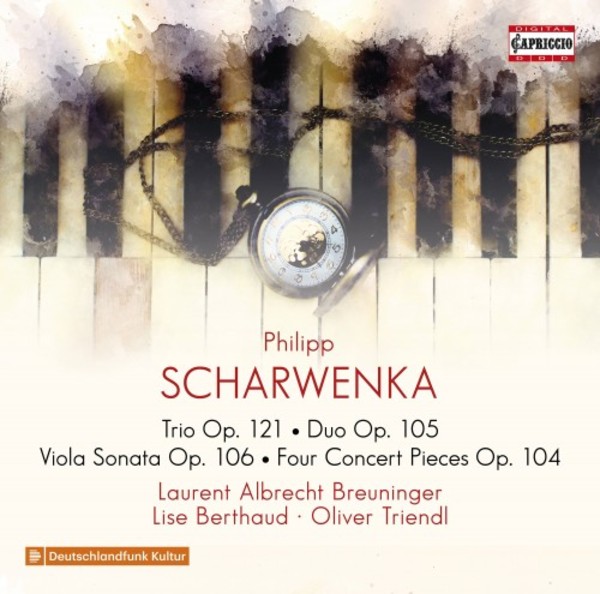 P Scharwenka - Trio, Duo, Viola Sonata, 4 Concert Pieces | Capriccio C5391