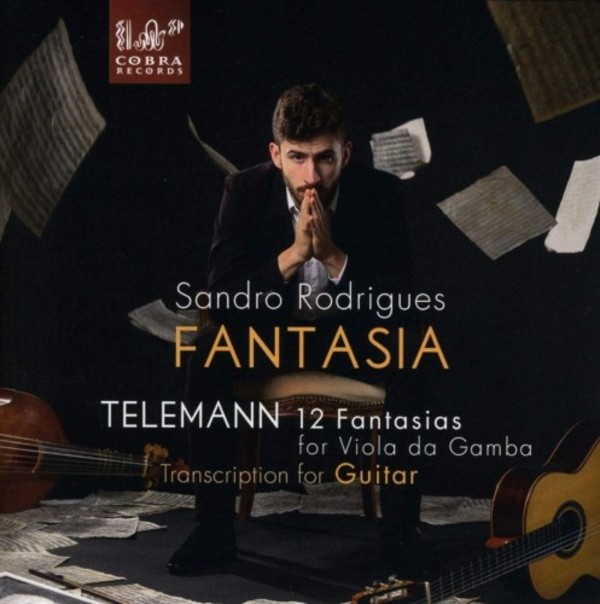 Telemann - 12 Fantasias for Viola da Gamba (arr. for guitar) | Cobra COBRA0075