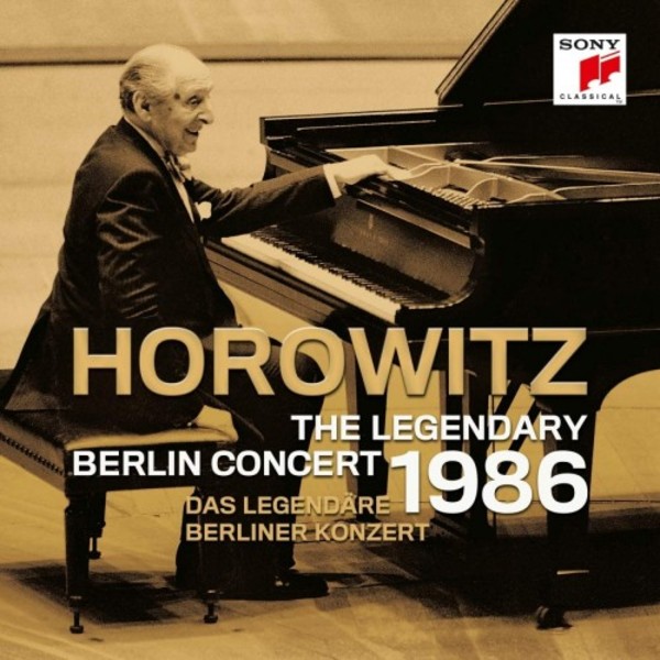 Horowitz: The Legendary Berlin Concert 1986 | Sony 19439752362