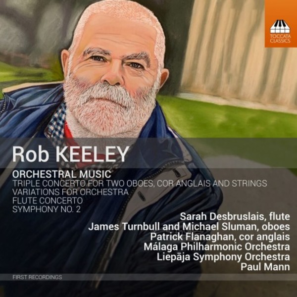 Keeley - Symphony no. 2, Flute Concerto, Triple Concerto, Variations | Toccata Classics TOCC0462