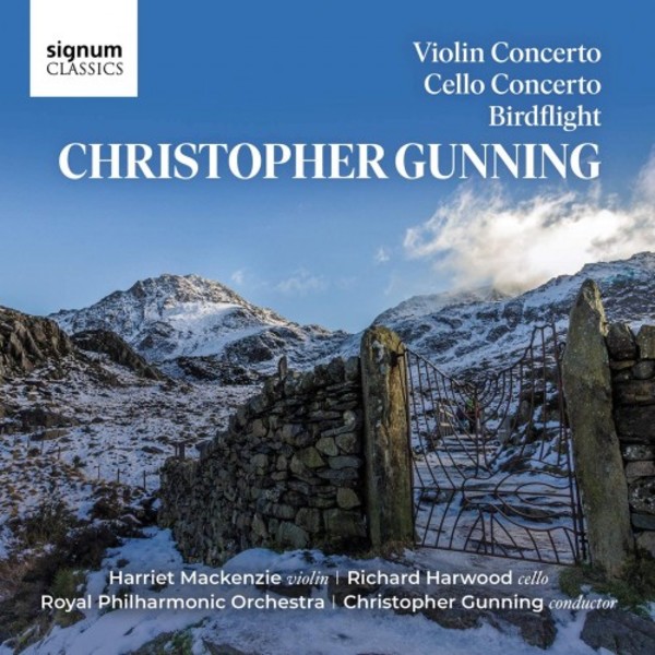 Gunning - Violin Concerto, Cello Concerto, Birdflight | Signum SIGCD621