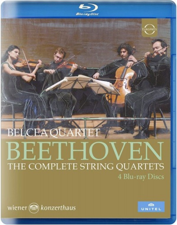 Beethoven - The Complete String Quartets (Blu-ray) | Euroarts 4272663