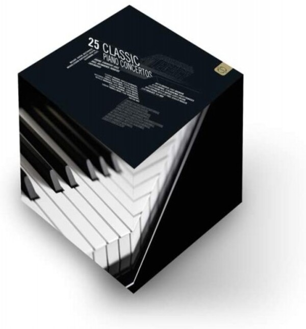 25 Classic Piano Concertos (DVD + Bonus CD)
