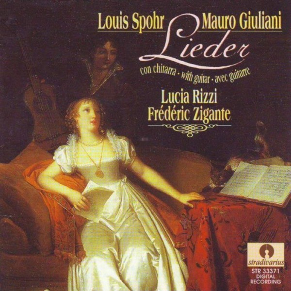 Spohr & Giuliani - Lieder with Guitar | Stradivarius STR33371