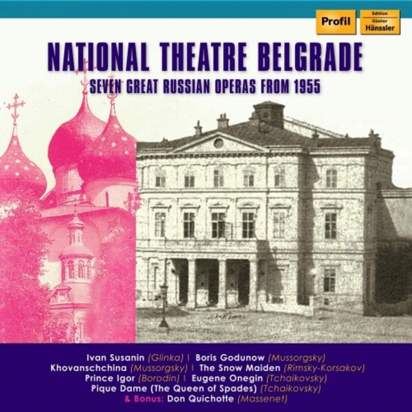 National Theatre Belgrade: Seven Great Russian Operas from 1955 | Haenssler Profil PH19040