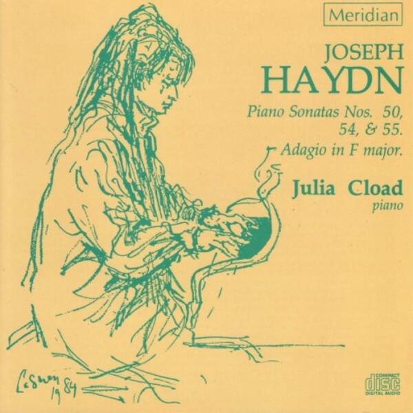 Haydn - Piano Sonatas 50, 54 & 55, Adagio in F major | Meridian CDE84083