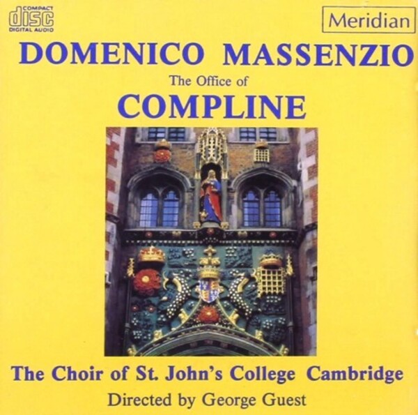 Massenzio - The Office Compline | Meridian CDE84121