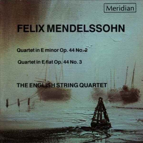 Mendelssohn - String Quartets 4 & 5 | Meridian CDE84152