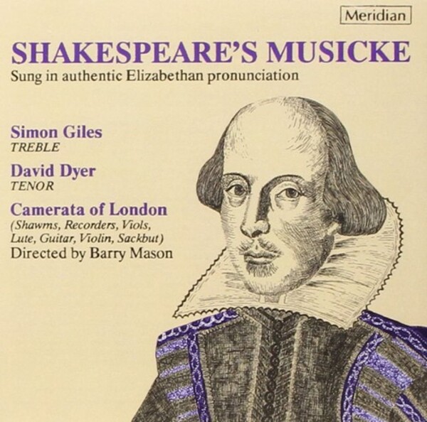 Shakespeares Musicke | Meridian CDE84198