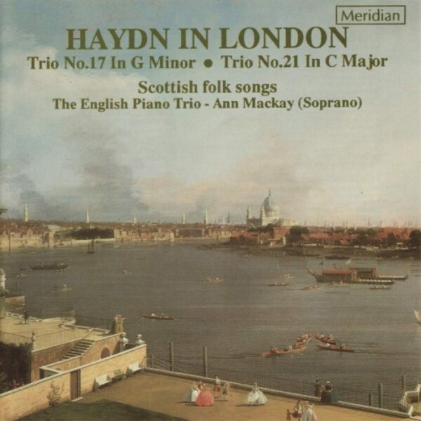 Haydn in London: Piano Trios 33 & 35, Scottish Folk Songs | Meridian CDE84222