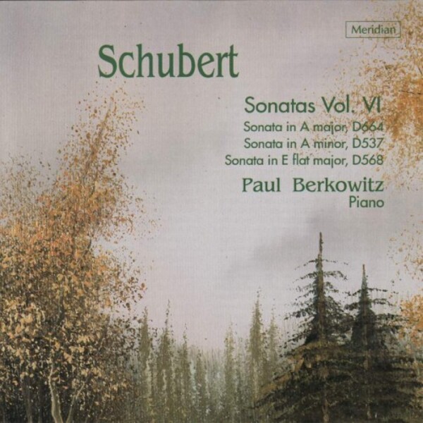 Schubert - Piano Sonatas Vol.6 | Meridian CDE84265