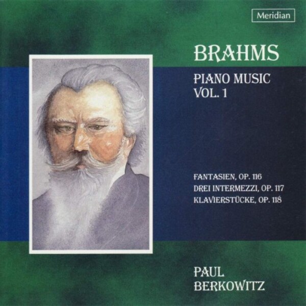 Brahms - Piano Music Vol.1 | Meridian CDE84287