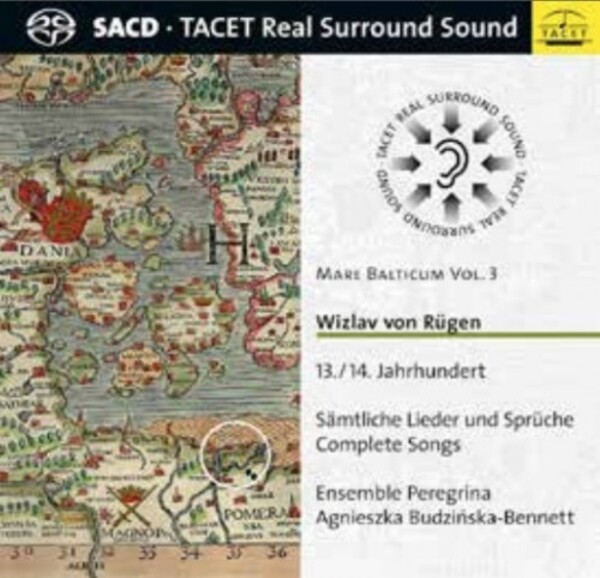 Mare Balticum Vol.3: Wizlav von Rugen - Complete Songs | Tacet TACET2614