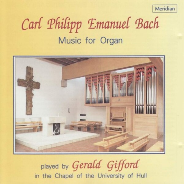 CPE Bach - Music for Organ | Meridian CDE84318