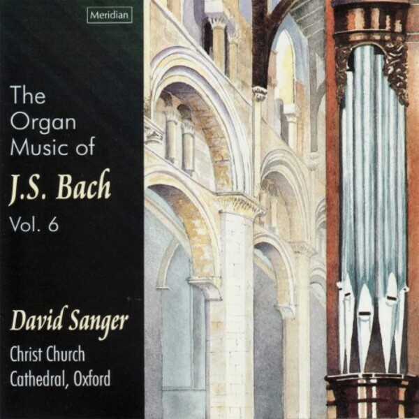 JS Bach - Organ Music Vol.6 | Meridian CDE84326