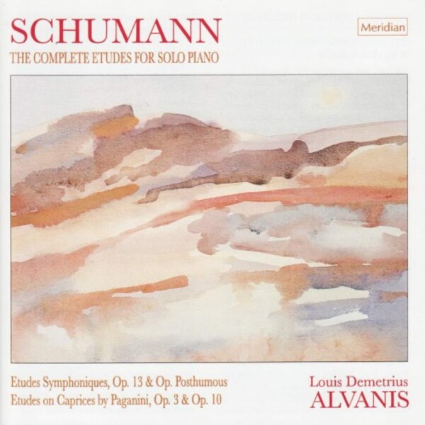 Schumann - Complete Etudes for Solo Piano | Meridian CDE84336