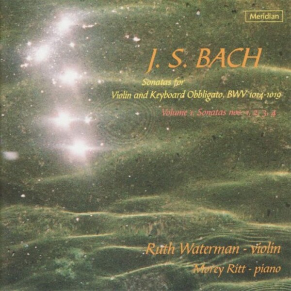 JS Bach - Violin Sonatas Vol.1 | Meridian CDE84354
