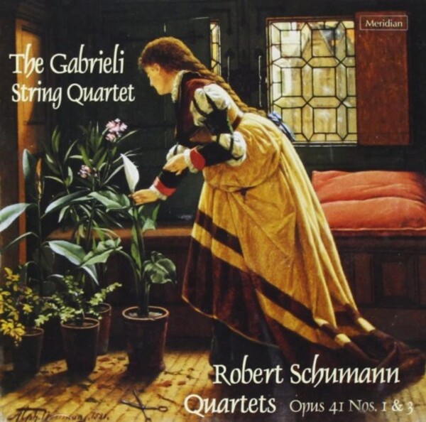 Schumann - String Quartets 1 & 3 | Meridian CDE84380