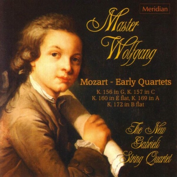 Mozart - Early String Quartets | Meridian CDE84431