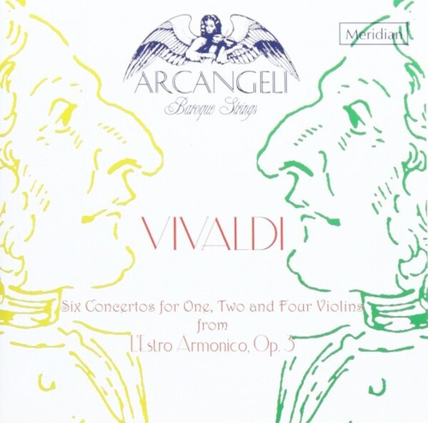 Vivaldi - 6 Concertos from LEstro Armonico, op.3 | Meridian CDE84455