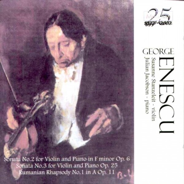 Enescu - Romanian Rhapsody no.1, Violin Sonatas 2 & 3 | Meridian CDE84469