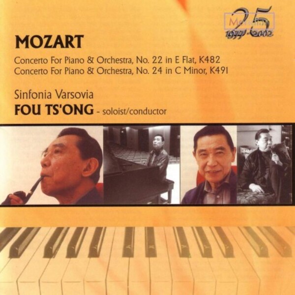 Mozart - Piano Concertos 22 & 24 | Meridian CDE84486