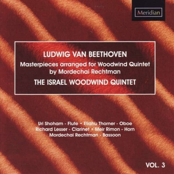 Beethoven - Masterpieces arranged for Woodwind Quintet | Meridian CDE84549