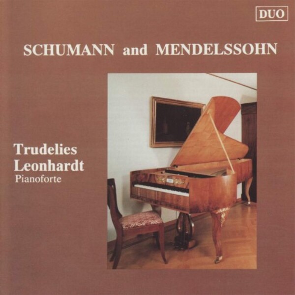 Schumann - Arabeske, Waldszenen; Mendelssohn - Songs without Words | Meridian DUOCD89024