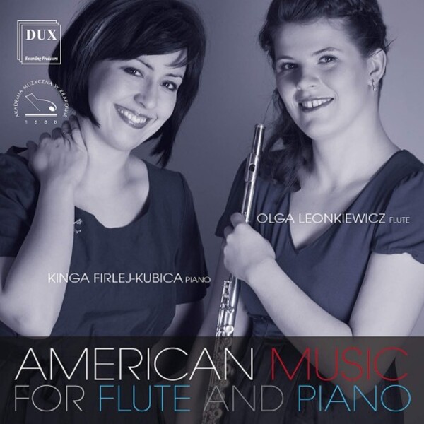 American Music for Flute and Piano | Dux DUX1596