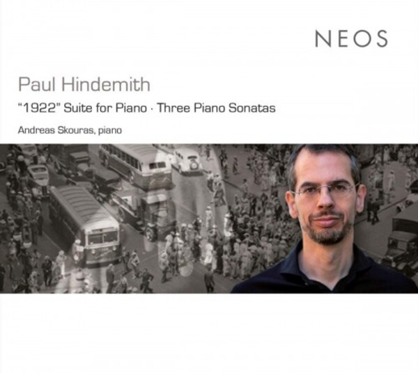 Hindemith - Piano Suite 1922, 3 Piano Sonatas | Neos Music NEOS12021