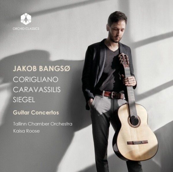 Corigliano, Caravassilis, Siegel - Guitar Concertos | Orchid Classics ORC100142