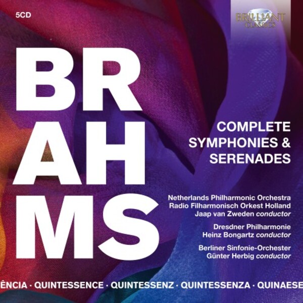 Brahms - Complete Symphonies & Serenades