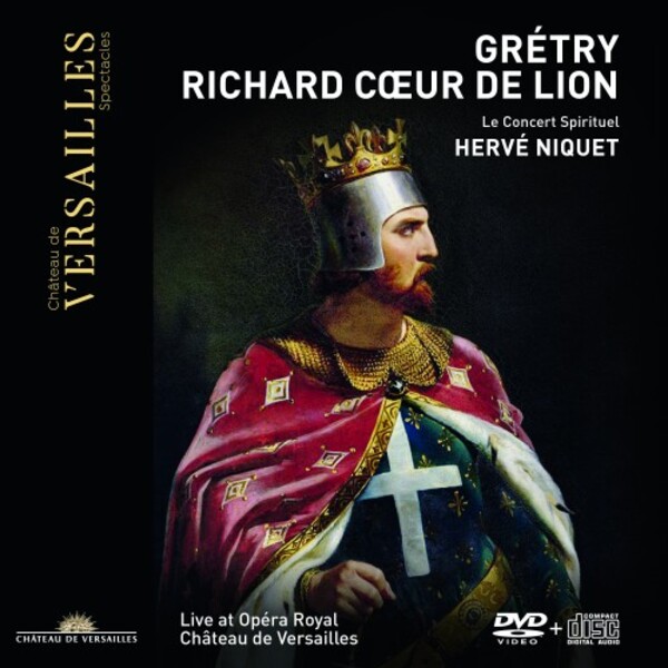 Gretry - Richard Coeur de Lion (CD + DVD) | Chateau de Versailles Spectacles CVS028