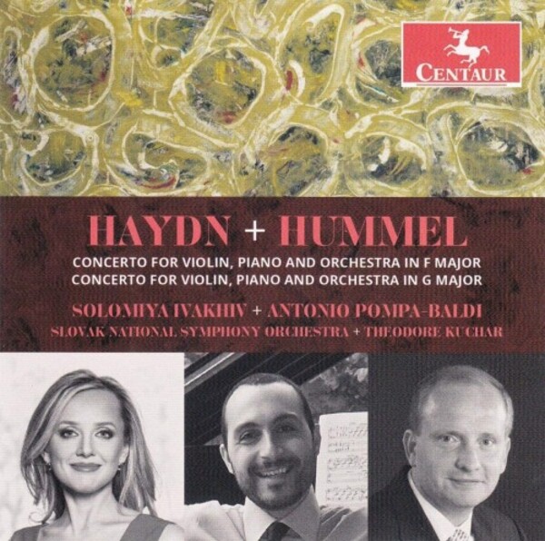 Haydn & Hummel - Concertos for Violin & Piano | Centaur Records CRC3742