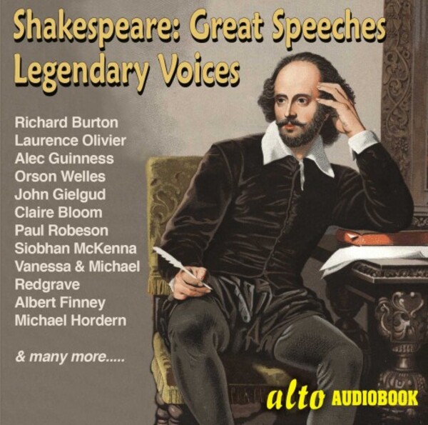 Great Shakespeare Speeches: Legendary Voices | Alto ALN1976