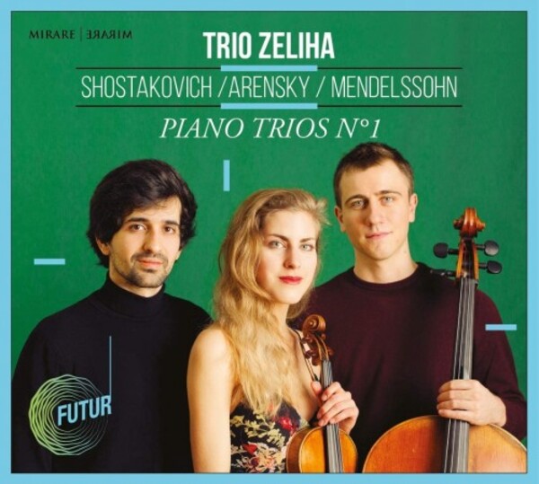 Shostakovich, Arensky, Mendelssohn - Piano Trios | Mirare MIR522