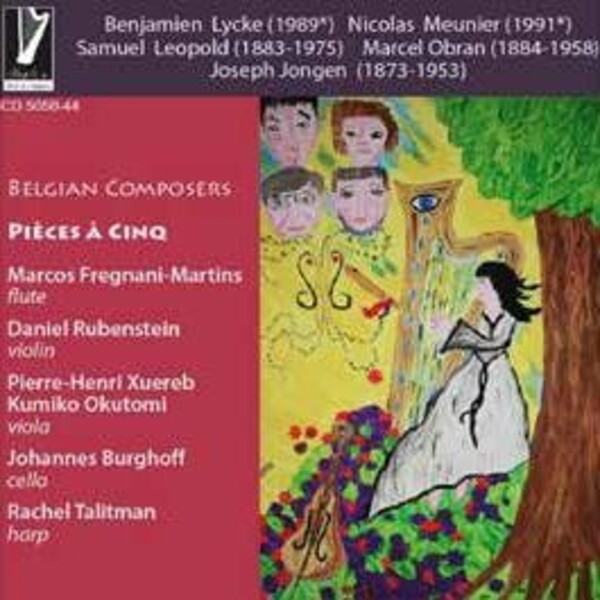 Belgian Composers - Pieces a Cinq | Harp & Co CD505044