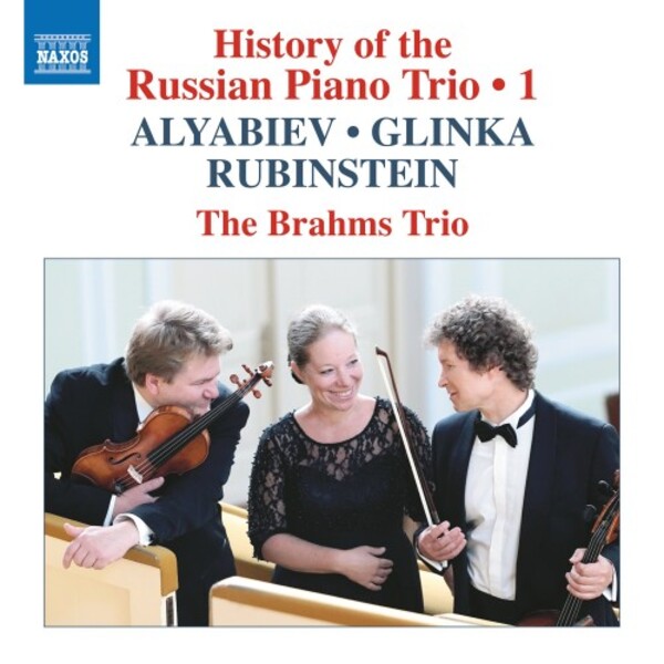 History of the Russian Piano Trio Vol.1: Alyabiev, Glinka, Rubinstein | Naxos 8574112