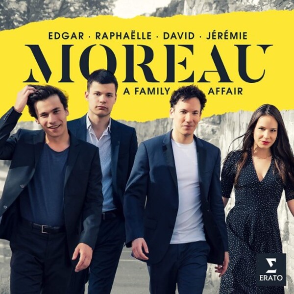 Edgar, Raphaelle, David & Jeremie Moreau: Family Affair | Erato 9029524131