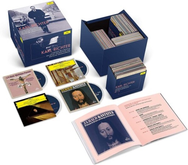 Karl Richter: Complete Recordings on Archiv Production & DG (CD + Blu-ray Audio) | Deutsche Grammophon 4839068