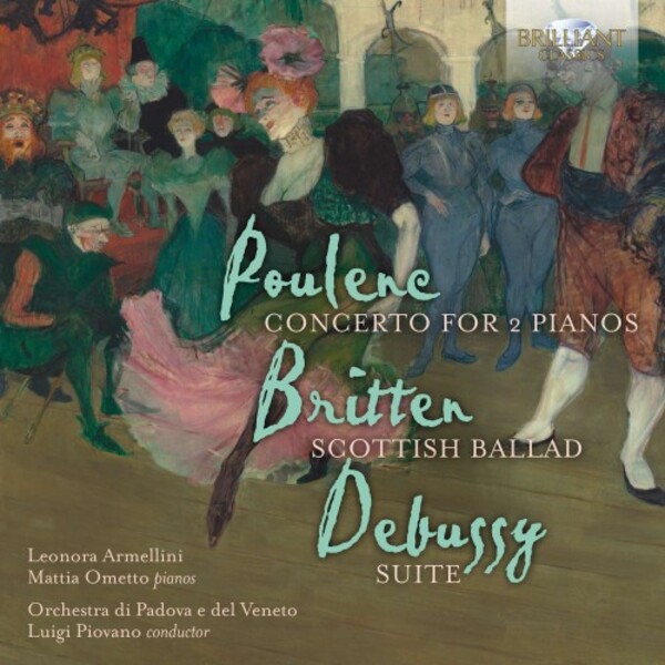Poulenc - Concerto for 2 Pianos; Britten - Scottish Ballad; Debussy - Suite