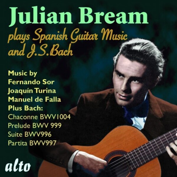 Julian Bream plays Spanish Guitar Music & JS Bach | Alto ALC1438