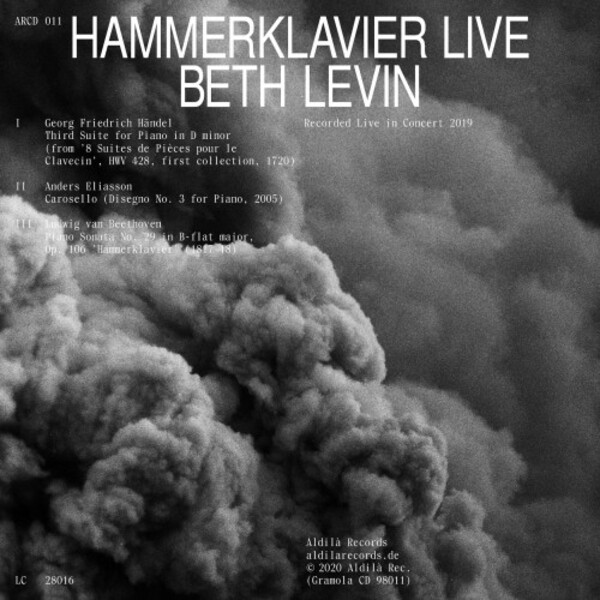 Beth Levin: Hammerklavier Live | Gramola 98011