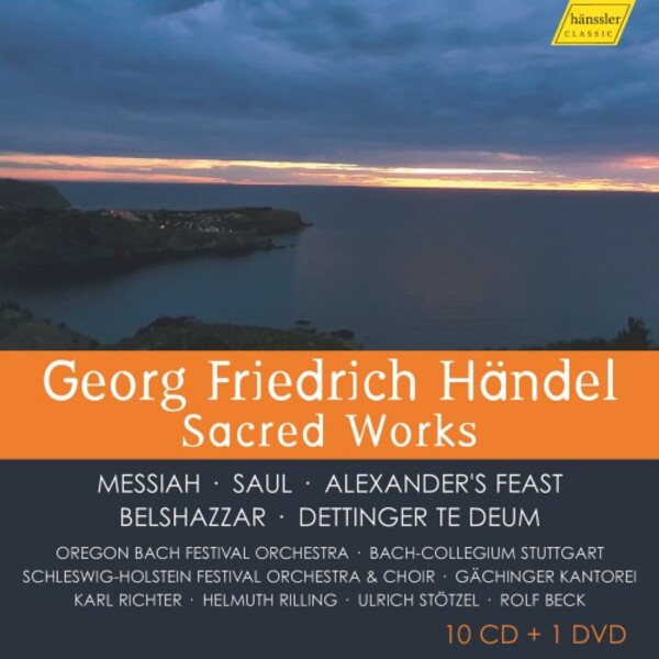 Handel - Sacred Works (CD + DVD) | Haenssler Classic HC20049