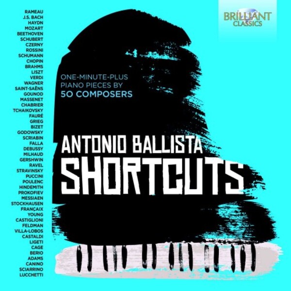 Short Cuts: One-Minute-Plus Piano Pieces by 50 Composers