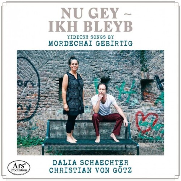 Gebirtig - Nu gey, ikh bleyb: Yiddish Songs
