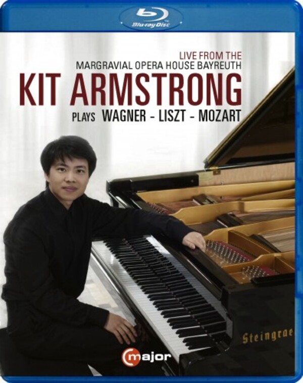 Kit Armstrong plays Wagner, Liszt & Mozart (Blu-ray) | C Major Entertainment 756604