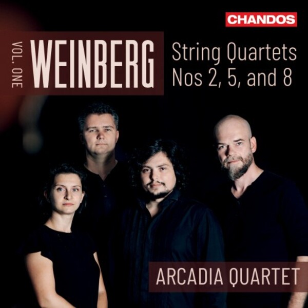 Weinberg - String Quartets Vol.1 | Chandos CHAN20158